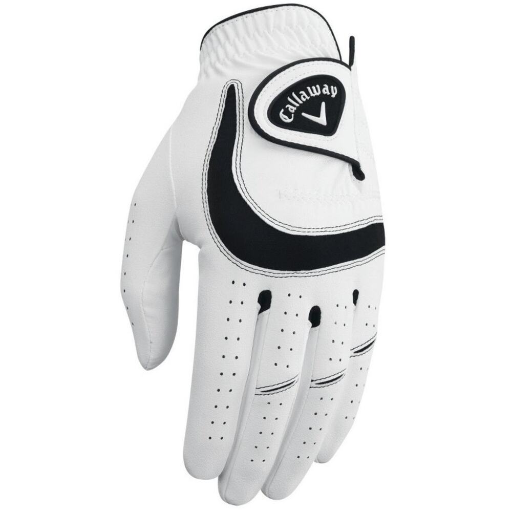 Callaway Chev Soft Golf Glove, Left Handed, Hook & Loop Closure, Medium, NWT